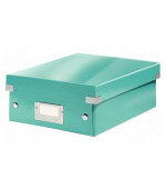 LEITZ Organizační box  Click&Store, velikost S, ledově modrá