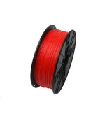 GEMBIRD Tisková struna (filament), PLA, 1,75mm, 1kg, fluorescentní, červená