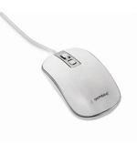 Gembird Myš MUS-4B-06, USB, bílo-stříbrná