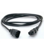 PremiumCord Prodlužovací kabel - síť 230V, IEC 320 C13 - C14, 0.5 m