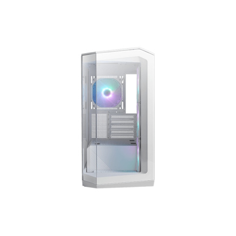 MSI MAG PANO M100R PZ/Micro ATX/Transpar./Bílá