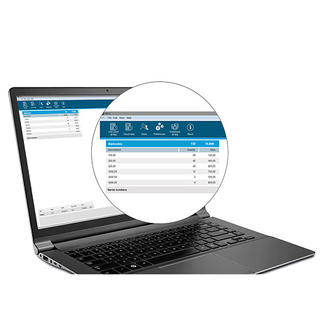 Software SAFESCAN MCS Počítání peněz