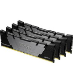 KINGSTON 64GB 3600MT/s DDR4 CL16 DIMM (Kit of 4) 1Gx8 FURY Renegade Black