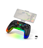 EVOLVEO Ptero2, bezdrátový & drátový gamepad pro PC, PS3/4/5, iOS, Android, Switch, černý