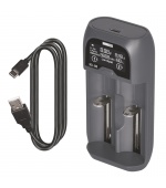 EMOS univerzální nabíječka li-ion baterií BCL-20D