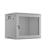 LANBERG INSTALAČNÍ STOJAN 19" 9U 600X450 ŠEDÉ PERFOROVANÉ DVEŘE - PLOCHÉ BALENÍ