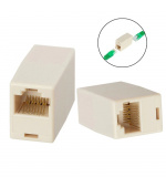 W-Star Spojka RJ45 (UTP) cat5 slonová kost CPRJ45BG