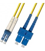 Optický patchkabel duplex, LC/UPC-SC/UPC  09/125 50m G657A, OS2