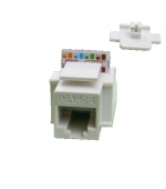 DATACOM Keystone UTP Cat5e samozářezový bílý