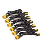 Power Cord Kit (6 ea), Locking, C13 to C14, 1.2m