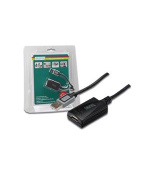 Digitus USB 2.0 aktivní prodlužovací kabel 5m , Blister
