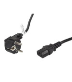 LANBERG CEE 7/7 na IEC 320 C13 POWER CORD 5M VDE černý