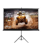 AVELI projekční plátno stativ, 221x125cm (16:9) 100", černý tubus