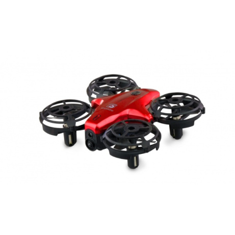 Amewi RC mini dron Sparrow se senzory proti nárazu červený