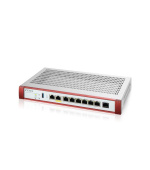 Zyxel USG FLEX 200HP Series, User-definable ports with 1*2.5G, 1*2.5G (PoE+) & 6*1G, 1*USB with1 YR Gold Security Pack