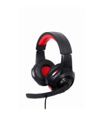 Gembird Sluchátka s mik GHS-U-5.1-01, gaming, 5.1 surround, černo-červená, USB