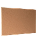 Esselte Korková tabule s dřevěným rámem 60 x 90 cm