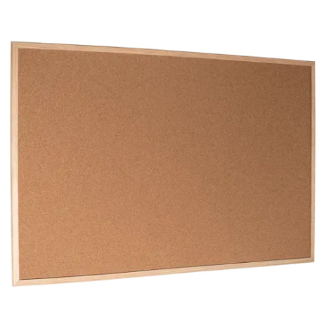 Esselte Korková tabule s dřevěným rámem 60 x 90 cm