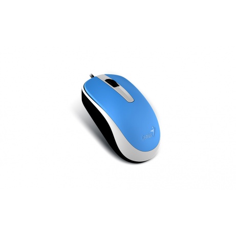 GENIUS DX-120/Kancelářská/Optická/1 200 DPI/Drátová USB/Modrá
