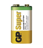 GP alkalická baterie SUPER 9V (6LF22) 1BL