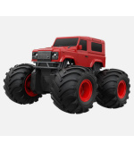 RC obojživelník Defender 90 - červená