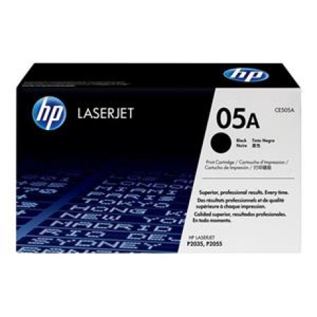 HP toner 05A/Black/2300 stran - poškozený obal
