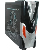 Acutake ACU-ALIEN/Midi Tower/Transpar./Černá