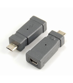 PremiumCord USB redukce Mini 5 PIN/female - Micro USB/male