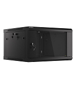 LANBERG 19" RACKOVÁ SKŘÍŇ PRO MONTÁŽ NA STĚNU 6U/600X600 (FLAT PACK) ČERNÁ V2