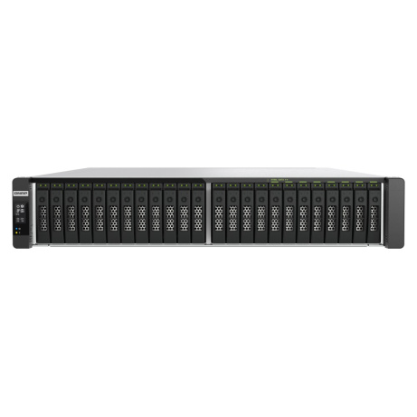 QNAP TDS-h2489FU-R2-4309Y-64G (2x Xeon, 64GB RAM, 24x 2,5" U.2/SATA, 4x PCIe, 4x 2,5GbE, 2x 25GbE)