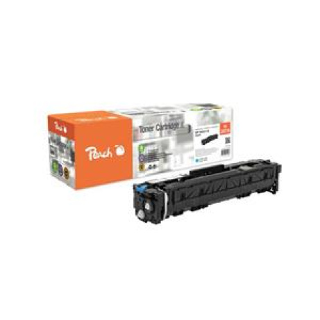 PEACH kompatibilní toner HP W2211A, No 207A, cyan