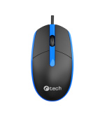 Myš C-TECH WM-10, černomodrá, USB