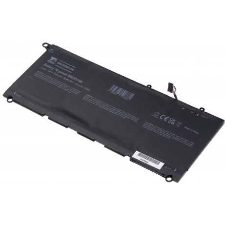 Baterie T6 Power pro Dell XPS 13 9343, XPS 13 9350, 7368mAh, 56Wh, 4cell, Li-pol