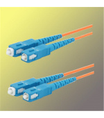 Optický patchkabel duplexní, SC/UPC-SC/UPC 9/125um SM, 80m. OS2