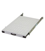 Digitus 1U výsuvná police pro police o hloubce 1000 mm 44x483x720 mm, do 65 kg, šedá (RAL 7035)