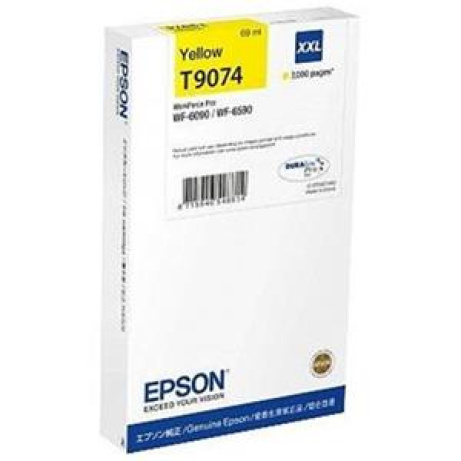 EPSON cartridge T9074 yellow XXL (WF-6xxx)