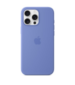 iPhone 16 Pro Max Silicone Case with MS-Periwinkle