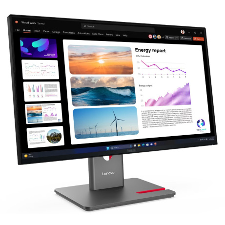 Lenovo ThinkVision/P24Q-40/23,8"/IPS/QHD/120Hz/4ms/Černá/3R