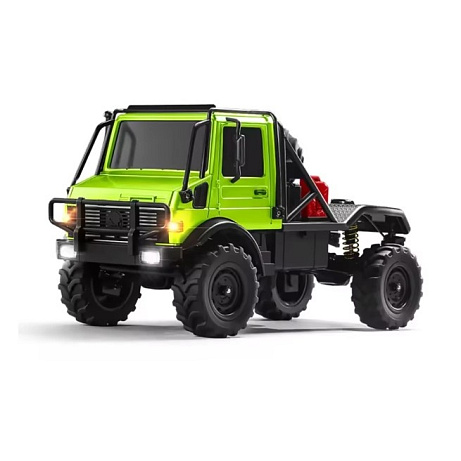 U4000 Unimog RC Crawler s kovovou kabinou - zelený
