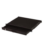 Digitus 19" uzamykatelný šuplík na klávesnici 1U černý RAL 9005