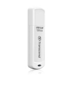 Transcend 128GB JetFlash 730 USB 3.1 flash disk, bílý
