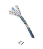 DATACOM UTP lanko CAT6 PVC 100m šedý - metráž