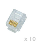 DATACOM Plug UTP CAT3 6p6c- RJ12 lanko (10ks)