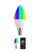 iGET HOME BS3 Smart žárovka E14 5,5W RGB+CCT