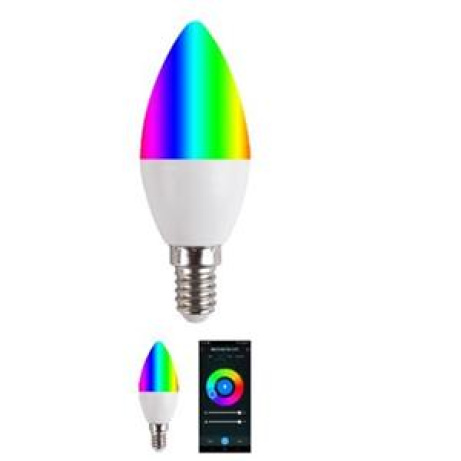 iGET HOME BS3 Smart žárovka E14 5,5W RGB+CCT