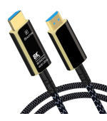 PremiumCord Ultra High Speed HDMI 2.1 optický fiber kabel 8K@60Hz,zlacené 25m