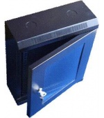 10" rack jednodílný 9U/140 DATACOM černý Skl. dv.