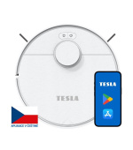 TESLA RoboStar iQ550laserový robotický vysavač (bílá barva)