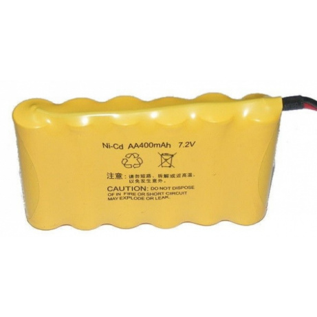 Akumulátor Ni-Cd 400mAh 7.2V s SM konektorem