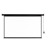 AVELI elektrické projekční plátno, 221x125 (16:9) 100", černý tubus